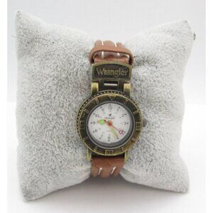 Vtg Women Wrangler Quartz WR Analog 23mm Round Watch (H627) "New Battery"